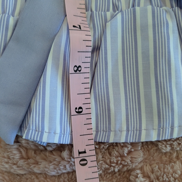 2/$10 🐾 New Size XS Elegant Lavender Purple Striped Dog Dress with Bow 🐾 - Picture 4 of 8